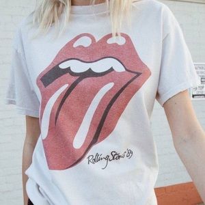 SOLD / Brandy Melville Rolling Stones Graphic Tee